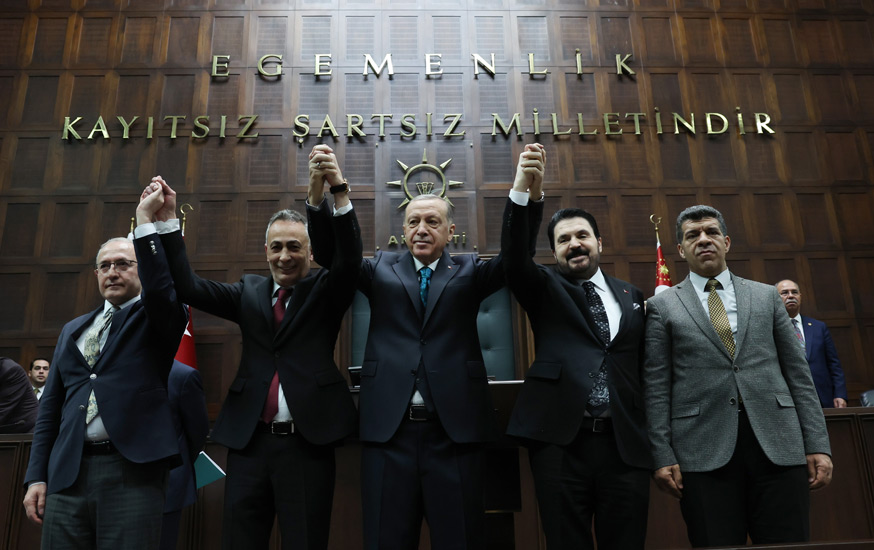 Cumhurbaşkanımız ve Genel Başkanımız Erdoğan, Partimizin TBMM Grup Toplantısı'na katıldı