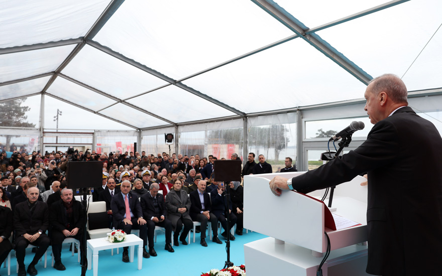 Cumhurbaşkanı Erdoğan, Seddülbahir Kalesi ve Gelibolu–Eceabat Devlet Yolu Açılış Töreni'ne katıldı